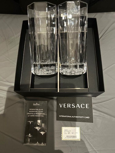 Bicchieri rosenthal versace - bicchieri,