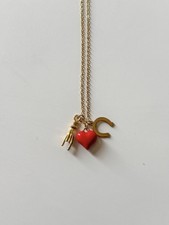 Collana oro con charm