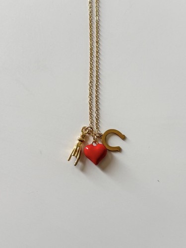 Collana oro con charm