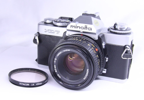Minolta xd7 50mm - +, /