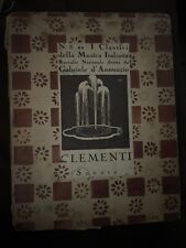 Gabriele D’Annunzio Dirige I Grandi Classici Della Musica italiana 1919 Raro