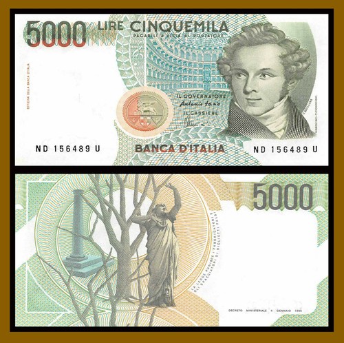 Italy 5000 lire 1985 - 5000, p-111c