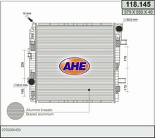 Radiatore mercedes atego - mercedes, k