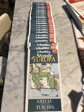 26 CARTINE GEOGRAFICHE STRADE D’ EUROPA COLLANA GUIDA GUIDE LIBRO BOOK LIVRE