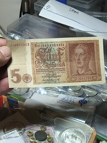 Banconota reichsmark 1942 - reichsmark,