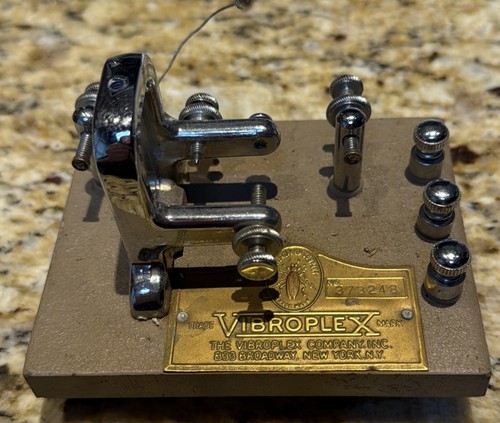 Vibroplex vibrokeyer vintage - vibrokeyer,