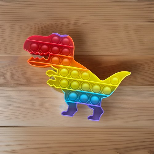 Rainbow dinosaur pop - dinosaur, it