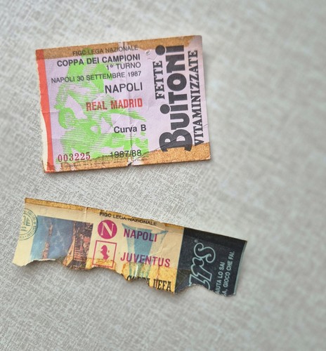 Biglietti originali napoli - napoli,