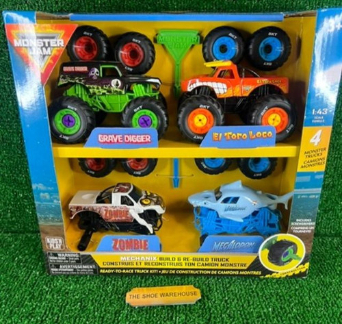 Monster jam mechanix - jam, 1:43