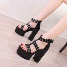 Sandali donna platform tacco - donna,