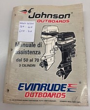 Manuale assistenza cod. 507266 per motori Evinrude/Johnson dal 50 al 70 HP 3 cil