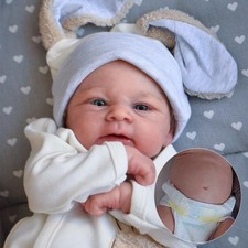 Zero Pam Bambole Reborn Tutta In Silicone-47CM bambolas Reborn Maschio (t7v)