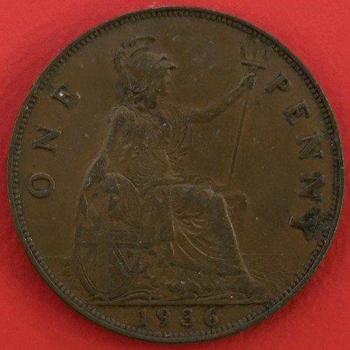 Moneta one penny 1936 - moneta, re