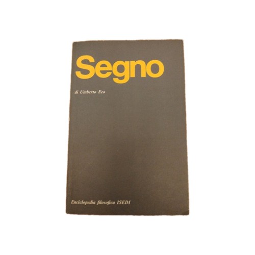Segno umberto eco - segno,