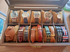 Collezione orologi + porta orologi + 23 cinturini + Accessori di manutenzione