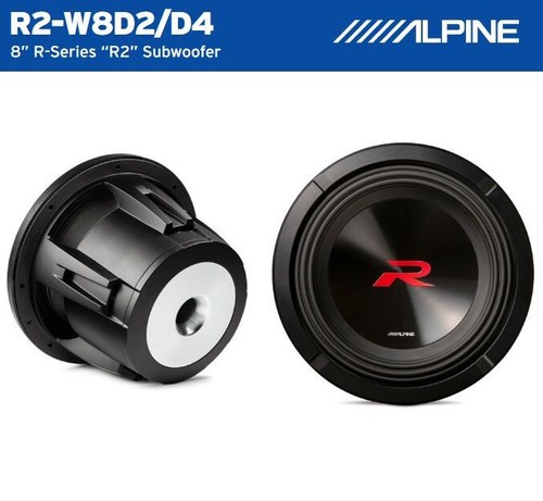 Alpine w8d4 subwoofer - r2-w8d4, 20