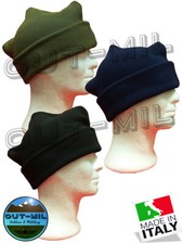 Cappello militare in pile "3 punte" forze dell'ordine made in Italy