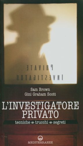 Libro investigatore privato - l'investigatore,