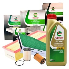 Kit Tagliando Castrol - VW Golf VI 1.6 2.0 TDI - Edge LongLife 3 5LT + 4 Filtri