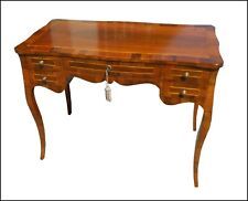 Scrittoio classico sagomato 5 cassetti