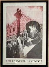 1990 Carnevale a Venezia.