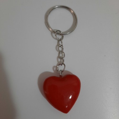 Portachiavi cuore rosso - cuore,