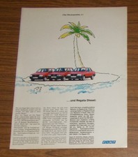 Rara Pubblicità FIAT UNO & RITMO & REGATA DIESEL - Il Paradiso Fiscale 1985