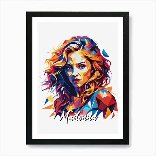 Poster madonna ritratto - madonna,