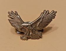 C6 - Spilla Vintage Motociclista Aquila per Giacca di Pelle