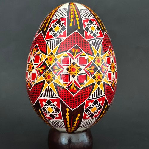 Uovo pasqua hutsul - di, vero