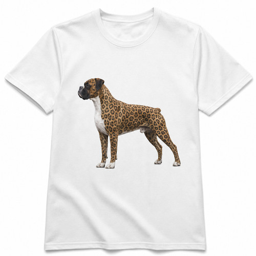 Shirt razza cane stampa - t-shirt, di