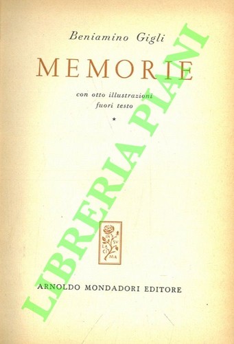 Gigli beniamino memorie - -,