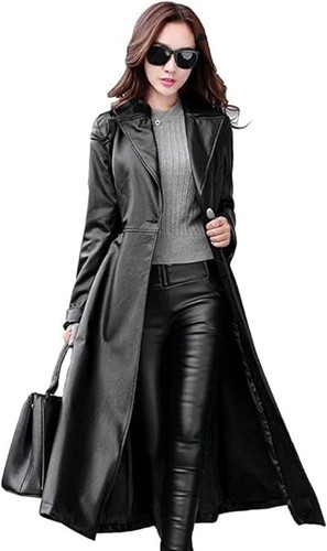 Cappotto donna trench pelle - , di