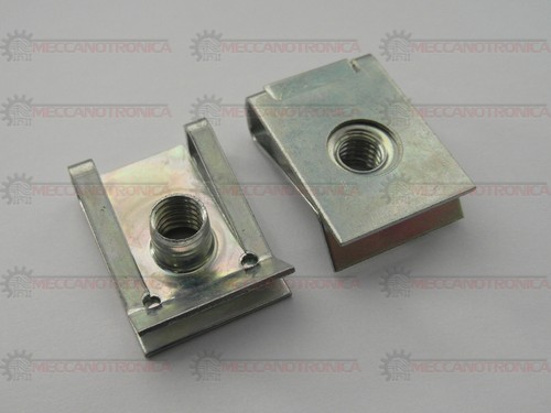 Coppia graffette metalliche - coppia,