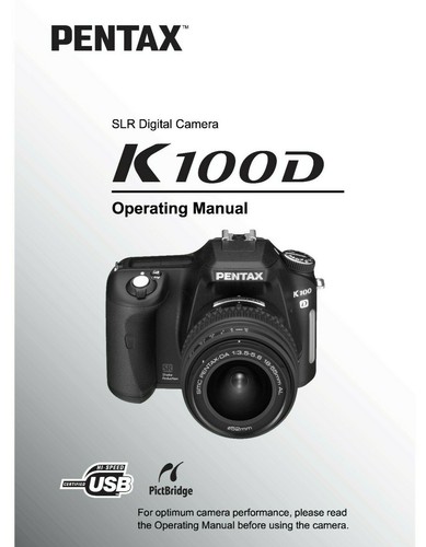 Pentax k100d manuale - pentax,