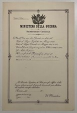 VALOR MILITARE CLASSE ORO