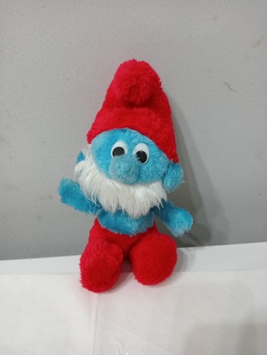 Peluche grande puffo anni - peluche,