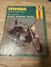 Honda GL1000 Gold Wing 1975-1979 Manuale Officina Proprietari Haynes 1983