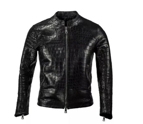 Giacca moto uomo vera pelle