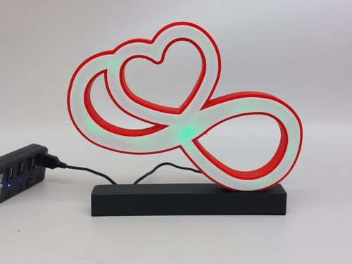 Infinito lampada led touch - lampada,