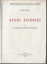 Enrico Cerulli..STUDI ETIOPICI