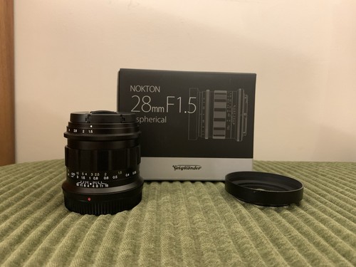 Voigtlander nokton 28mm - voigtlander,