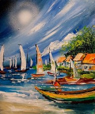 QUADRO OLIO ORIGINALE pannello