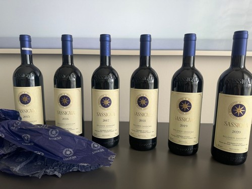 Verticale sassicaia 2016 - verticale,