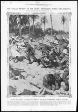 Stampa antica 1911 - GUERRA