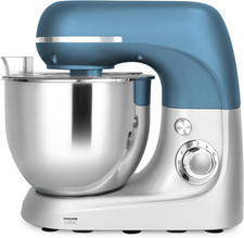 Iridea, Impastatrice Planetaria 5,3 L, Alluminio-Acciaio Inox, Carta Da Zucchero