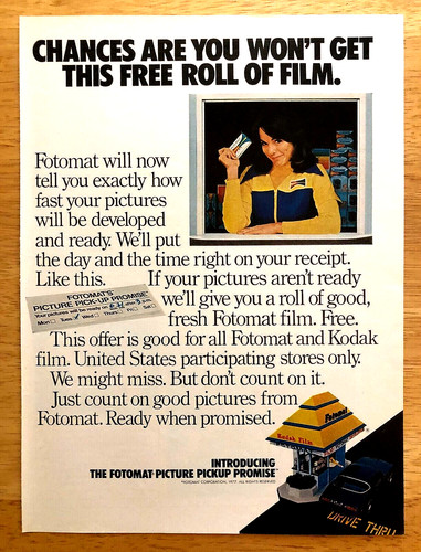 Fotomat drive thru - fotomat, photo