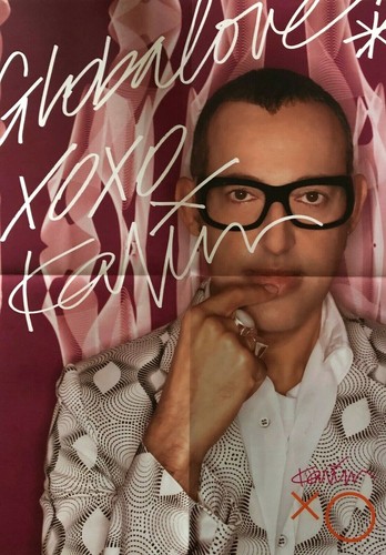Karim rashid xo poster - karim, "xo"