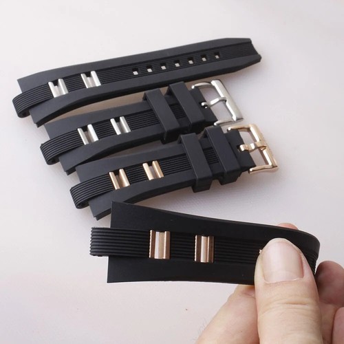 Silicone strap compatible with