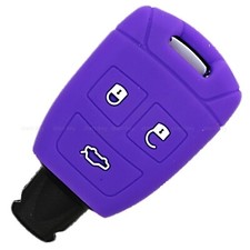 Custodia protettiva cover silicone chiave auto per Fiat Croma 194 3 tasti chiave